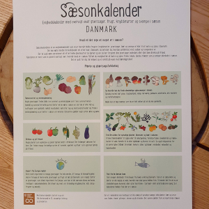 Køb sæsonkalender ved Naturplanteskolen.