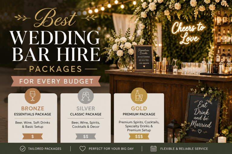 Best Wedding Bar Hire Packages for Every Budget