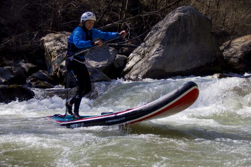 Stand up Paddeln - Wildwasser