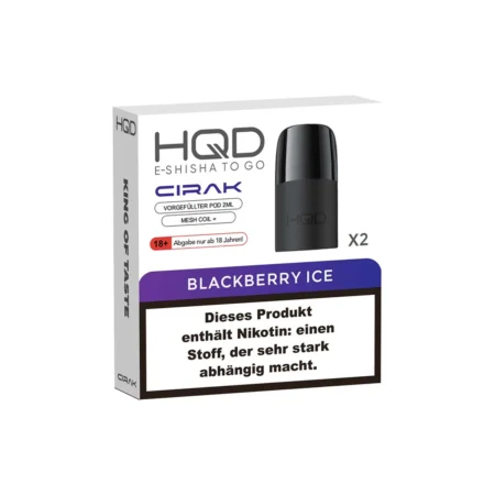 HQD Cirak-Blackberry Ice- Pod (2er Pack)