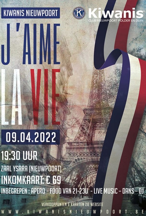 J'aime la vie 09/04 J'aime la vie 09/04 Kiwanis Nieuwpoort