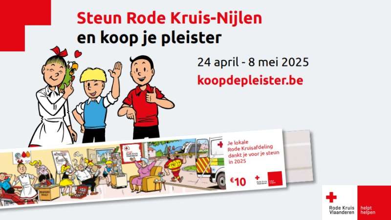 Pleisteractie Rode Kruis Veurne 2025 Pleisteractie Rode Kruis Veurne 2025