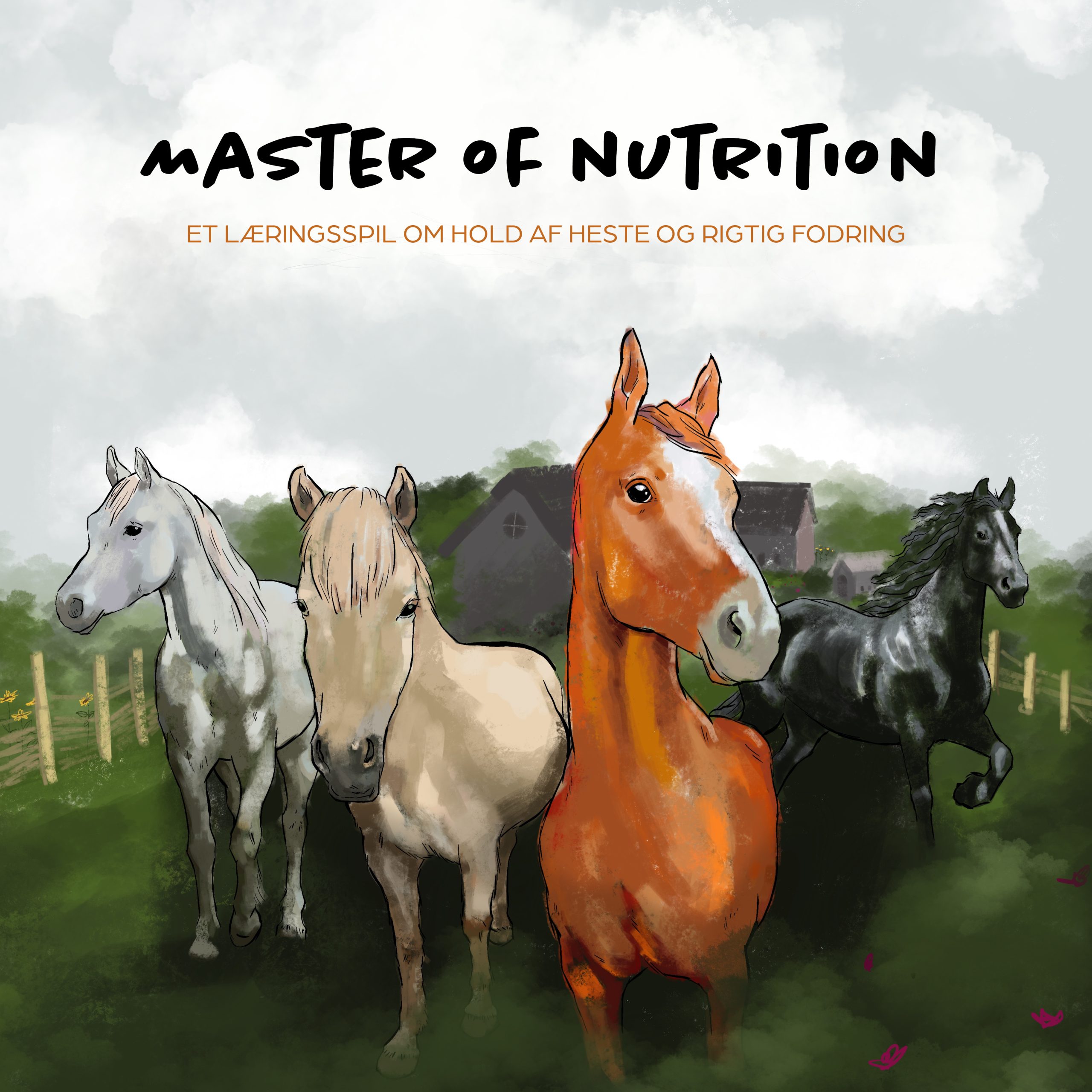 Støt Master of Nutrition – Verdens første brætspil om fodring af heste