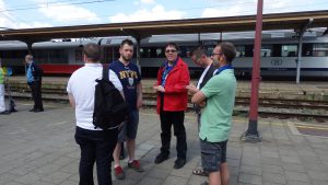 Lourdes juillet 2016 - En gare de Tournai