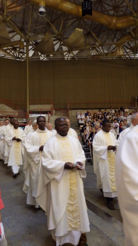 Le 18 juillet 2024, la messe d'ouverture