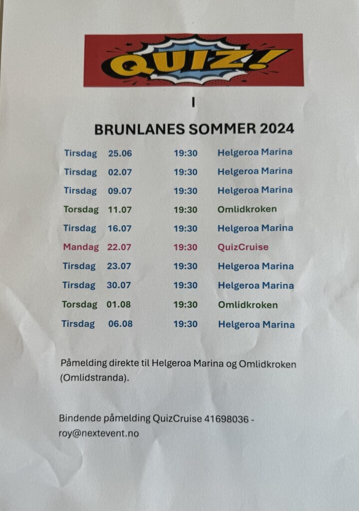 sommerens quiz program