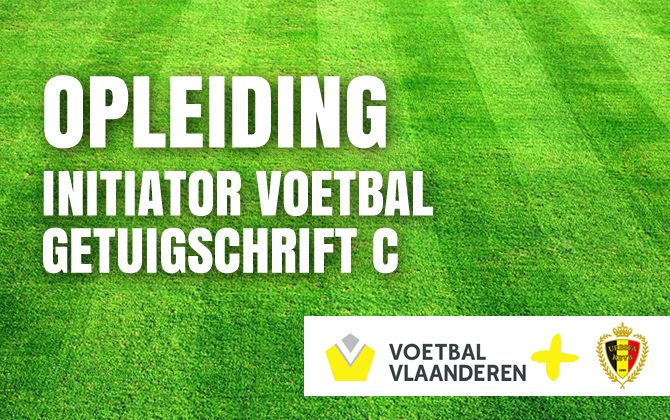 Opleiding initiator voetbal – getuigschrift C