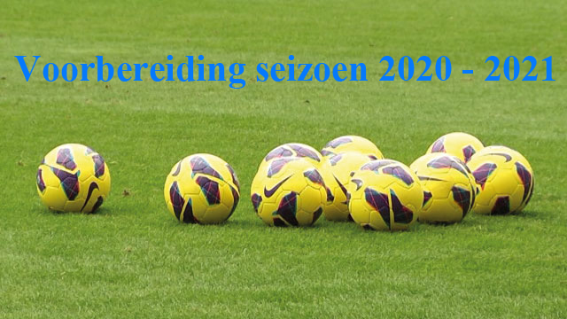 Voorbereiding seizoen 2020-2021