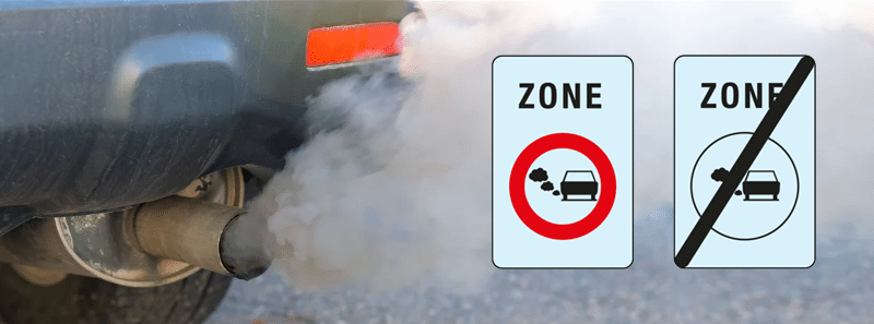 Lage-emissiezone