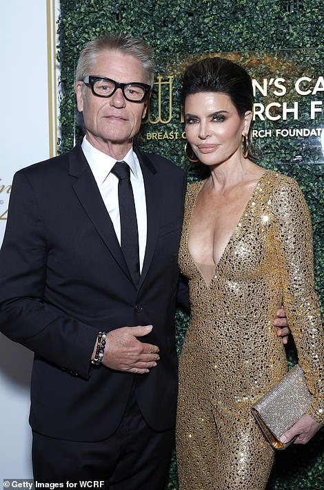 Cute couple: They posed for snaps together