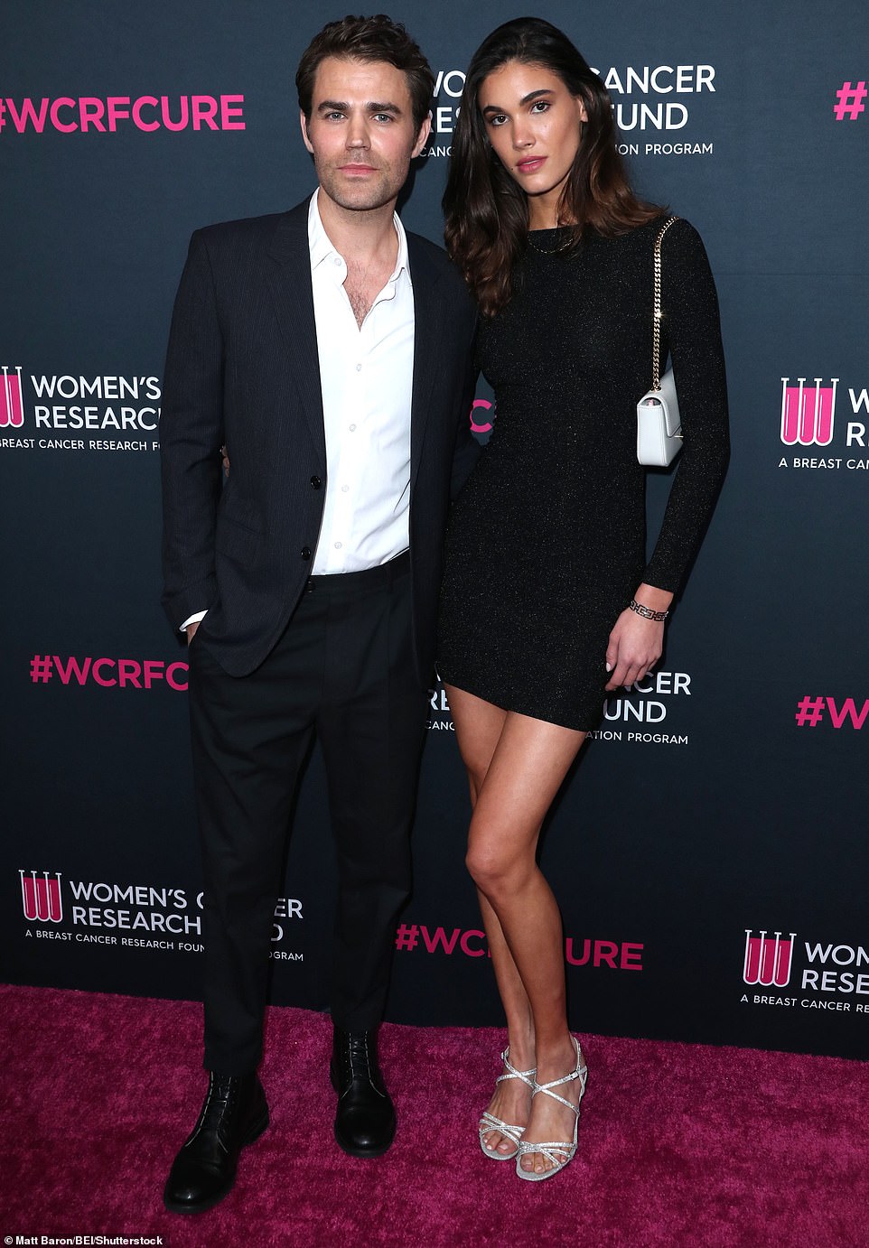 Onward: The Vampire Diaries dreamboat Paul Wesley, whose estranged wife Ines de Ramon is reportedly moving on with none other than Brad Pitt, wrapped an arm around his leggy new girlfriend Natalie Kuckenberg