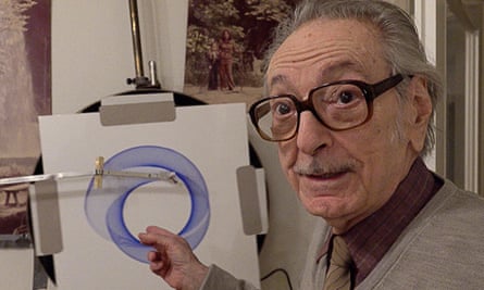 Ivan with his harmonograph