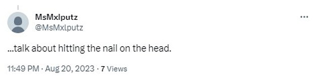 Someone called the prediction a 'chillingly accurate description of the path to decline' and another said he 'hit the nail on the head'