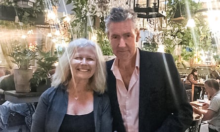 Karin and Lloyd on their date.