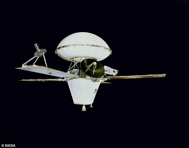 The Viking lander mission in the 1970s that added water to the soil drowned any life lurking in the Martian landscape. Pictured is Viking 1