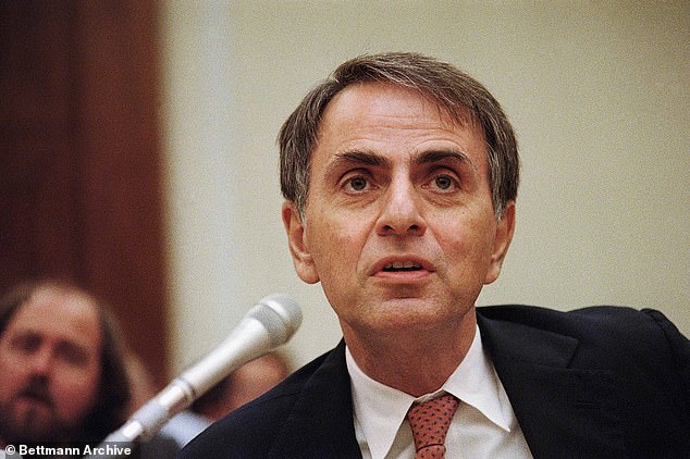 Sagan was an astronomer, planetary scientist, astrophysicist and more - he was well known as a pioneer in the field of exobiology, which is the study of the possibility of extraterrestrial life