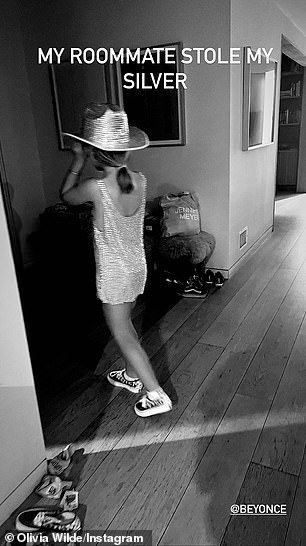 Her six-year-old 'roommate' promptly 'stole my silver' once she got home