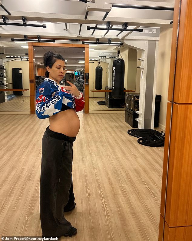 Oh baby! Kourtney ecstatically revealed to the world in June that she is expecting a baby by Travis, whom she tied the knot with last year