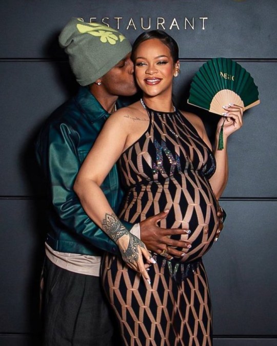 Rihanna and asap rocky at Nespo restaurant in Nice, France 