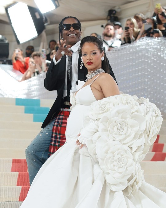 Rihanna and A$AP Rocky 
