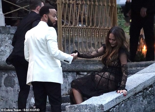 Long time love: The couple has been together for 17 years and married for 10 years