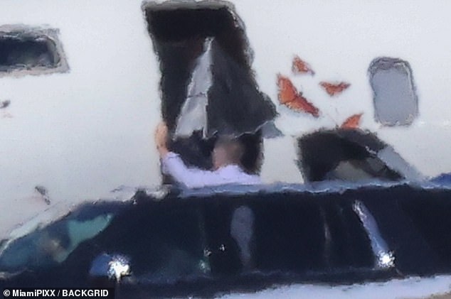 Ready for it! Hours earlier, Taylor was seen getting into her private jet as she flew out of Kansas City after spending time with her new man