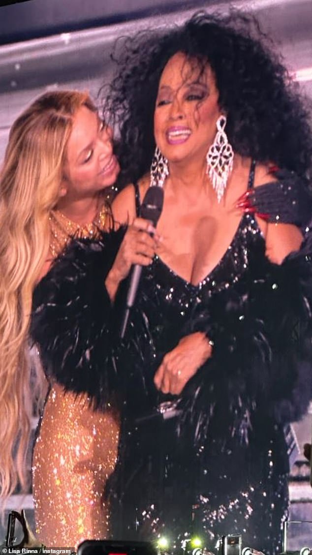 Surprise: Beyonce not only wound down her last of three Renaissance Tour stops in Los Angeles on Monday, but she also celebrated her 42nd birthday... with a special surprise guest taking the stage to sing Happy Birthday to her: Diana Ross