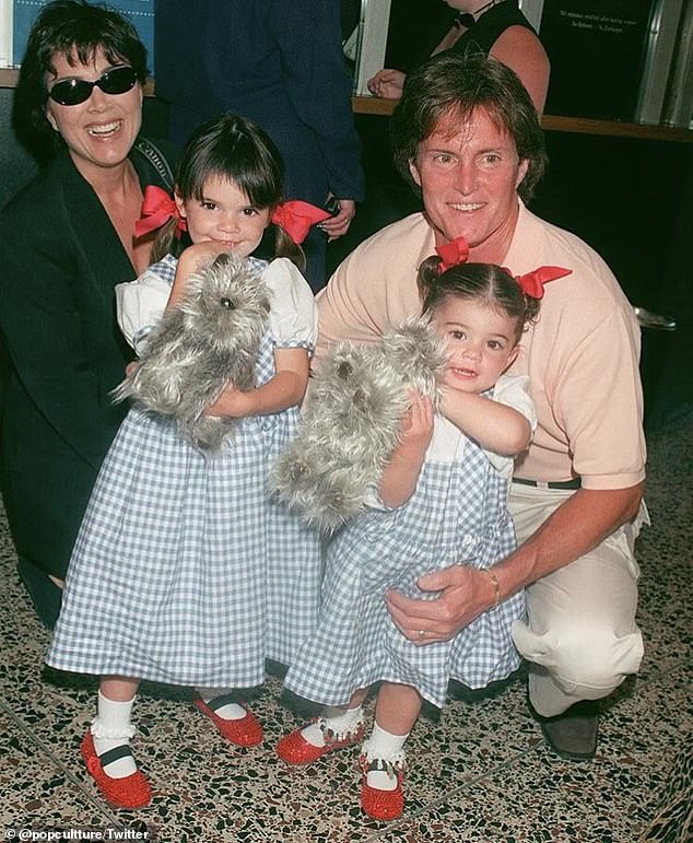 She admitted: 'I was totally impressed with her and how she lived her life - she had four kids, I had four kids¿ and we got married five and a half months later! It was very quick' (Caitlyn pictured before her transition, back when she was known as Bruce)