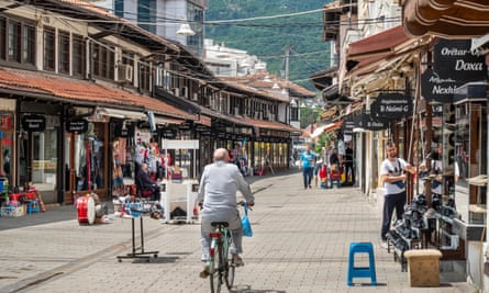 The old Ottoman bazaar in Peja.