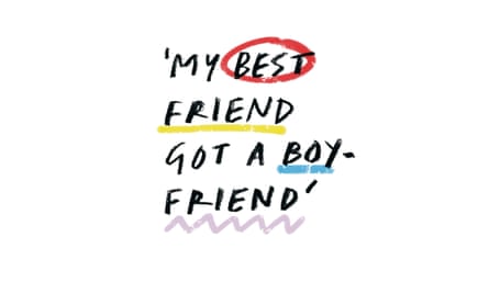Illustration with the problem: My best friend got a boyfriend