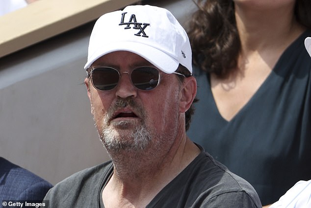 Perry was pictured when he attended the 2023 French Open at Roland Garros on June 09, 2023 in Paris, France
