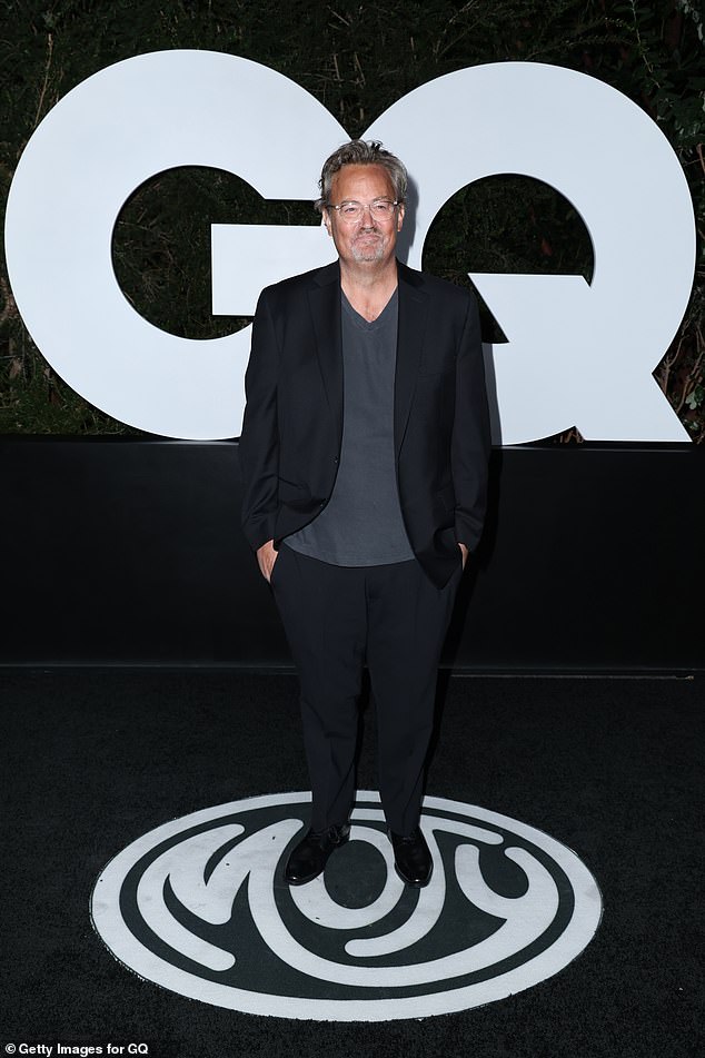 Derailed love life: Matthew Perry had been in and out of rehab, which derailed much of his love life, before he tragically passed away on Saturday. Over the years, the Friends star struggled with an addiction to alcohol and opioids, subsequently hurting many of his romantic relationships and ability to settle down; seen in 2022