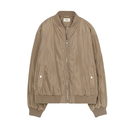 Shiney beige polyester