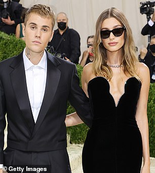 Later: Seen at the 2021 Met Gala Celebrating In America: A Lexicon Of Fashion at Metropolitan Museum of Art in September 2021 in New York City