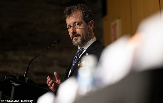 'Four major candidates' have been interviewed to replace the current director of the Pentagon UFO office, Dr. Sean Kirkpatrick (above), following heated public sparring between the former CIA physicist and UFO whistleblowers, who sources say 'don't trust and never did trust Sean'