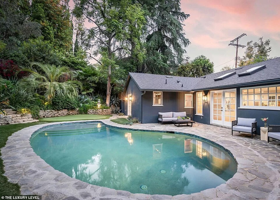 The Yellowjackets star, 44, listed the four-bedroom mid-century home in Woodland Hills for $2.25 million on Monday