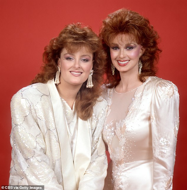 'My grief comes and goes. I see it as a gift in terms of the healing part,' added the award-winning performer. Wynonna and Naomi in 1986