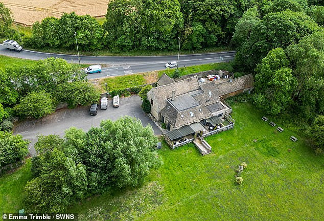 Jeremy bought the freehold to the pub and it isn't tied to a brewery, so he can realise his dream of selling his own beer and produce from his farm at the venue