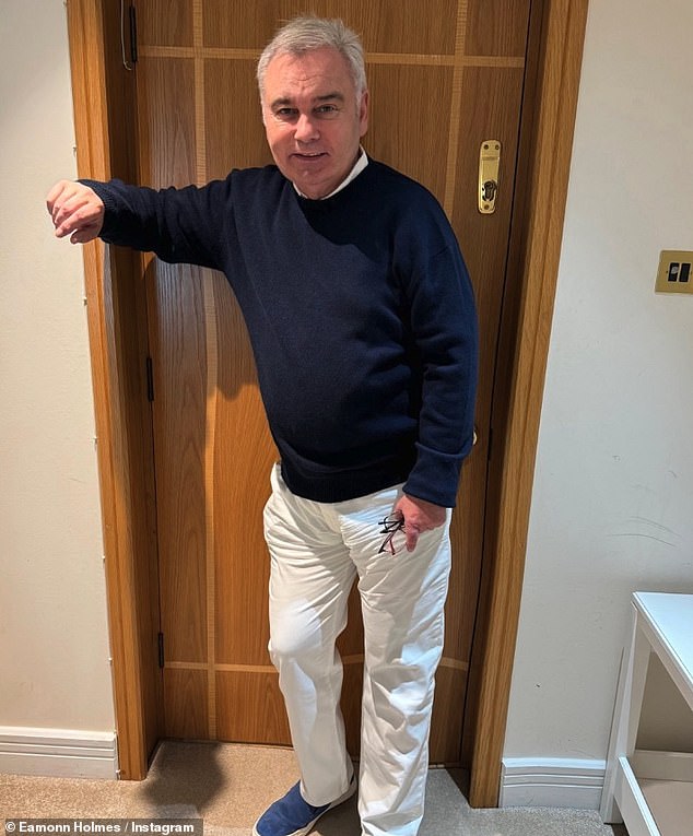 Eamonn Holmes has splashed out on a Mercedes for his new girlfriend Katie Alexander so that she can slip in and out of his new flat undetected, MailOnline can reveal