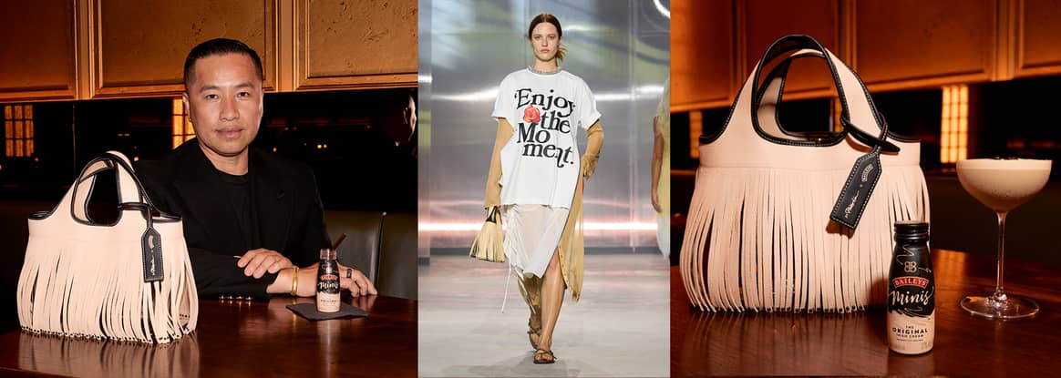 3.1 Phillip Lim x Baileys limited edition tote bag at NYFW 3.1 Phillip Lim x Baileys limited edition tote bag at NYFW