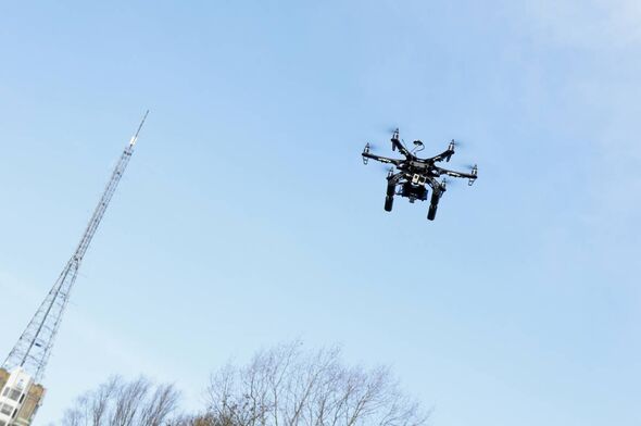 Some of the drones spotted are reportedly 'the size of a car'