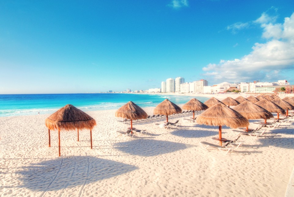  Head to Cancun for some winter sun