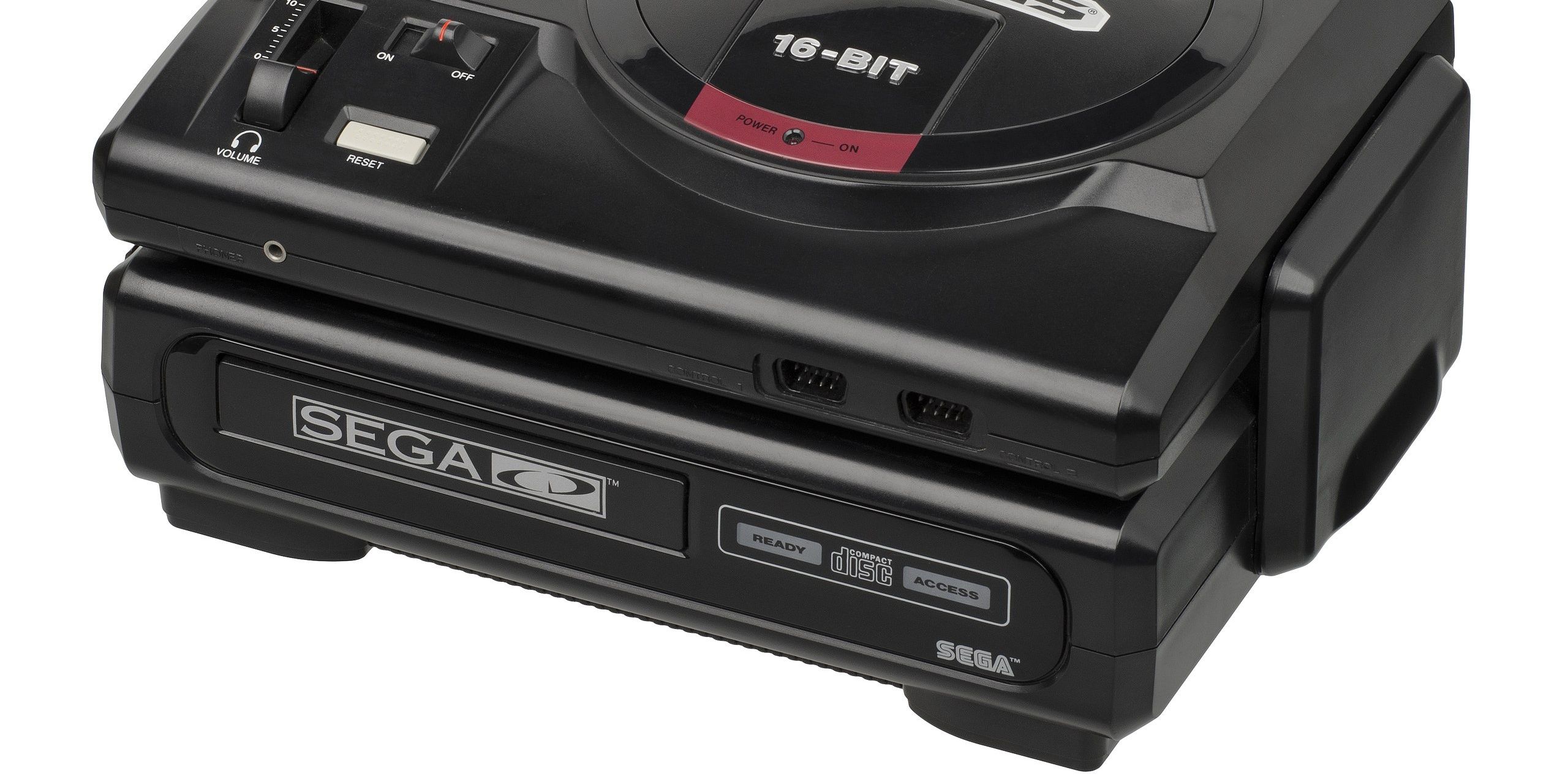 Sega Genesis with Sega CD 