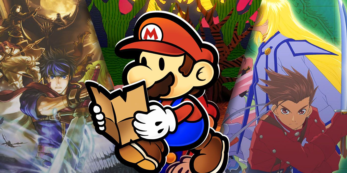 Paper Mario Thousand-Year door, Fire Emblem Path of Radiance and Tales of Symphonia