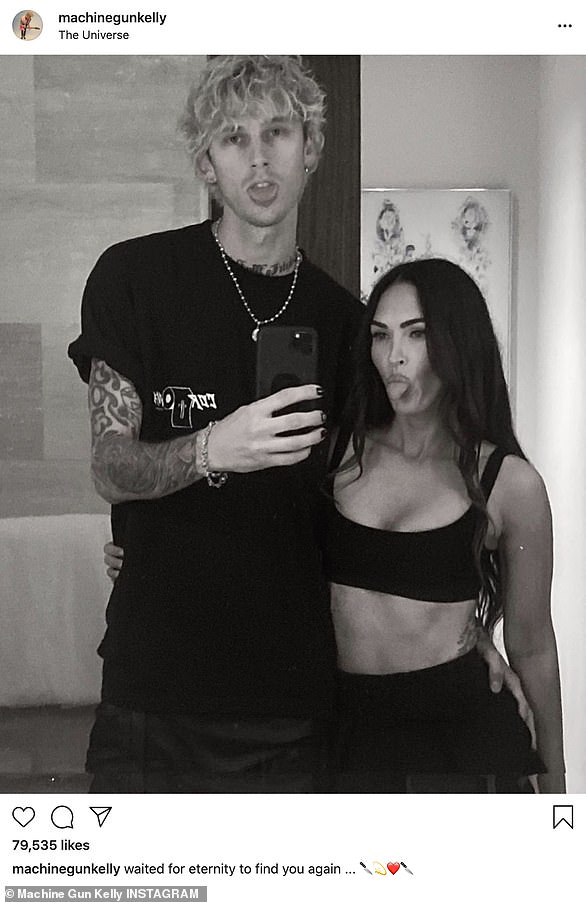 Instagram Official: Machine Gun Kelly made their romance 'Instagram Official' by uploading the couple's first-ever mirror selfie to the platform