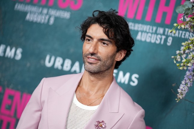 Justin Baldoni at the NYC premiere of It Ends With Us