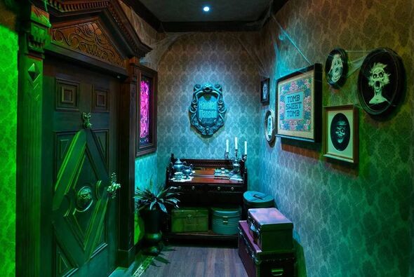 The Haunted Mansion Parlor