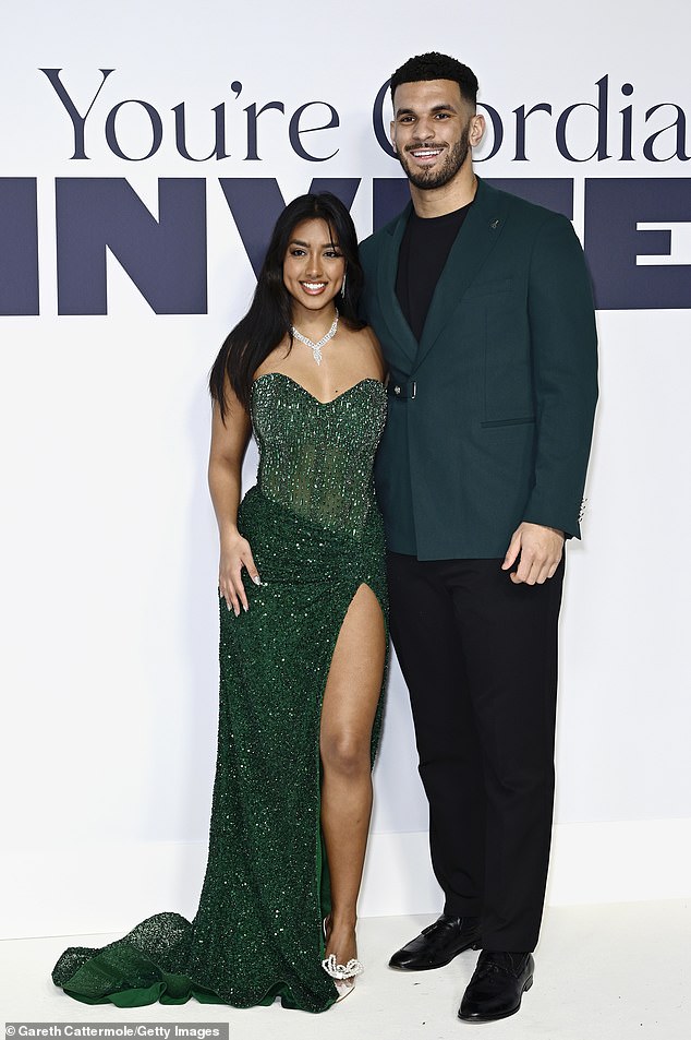 Love Island winners Sanam Harrinanan and Kai Fagan, who are set to tie the knot in August, pulled out all the stops in their stylish ensembles