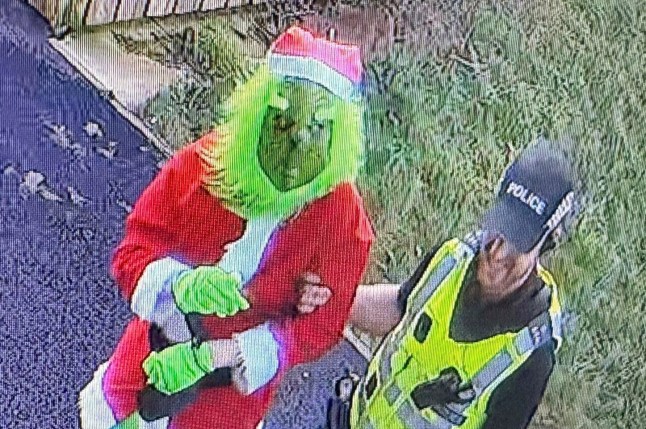 A caretaker dressed as the Grinch has been "arrested" by police - in a stunt to give nursery kids ''closure'' after a break-in. Release date ? December 20, 2024. Kids were gutted when a real life burglar gained entry to Ivy in the Park nursery in Carntyne in Scotland on December 8. They fled with an iPad and causing extensive damage to the doors of the nursery. Operations Director Annefrances McGrath, and husband and nursery janitor Paul, came up with a plan - and told the children the Grinch had caused the damage. Days later, Paul dressed up as the iconic character and "broke in" to the nursery again - where the children were ready to catch him in a giant net. After apprehending their suspect, a community police officer appeared to handcuff the Grinch and take him away - but not before the children took the character's bag, which was filled with chocolate donated by local police.
