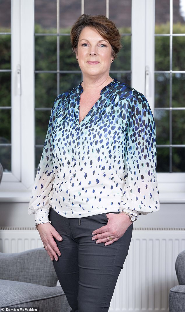 Karen Bowen, 58, developed asthma shortly after being kicked into the menopause following a a full hysterectomy